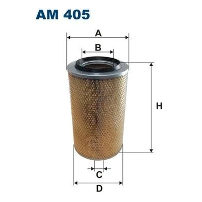 Abbildung von FILTRON AM 405 Luftfilter 381 227 Filtereinsatz STEYR: 991 Serie, RENAULT TRUCKS: Midlum