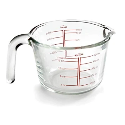 Abbildung von Lacor 67133 Messbecher Borosilikatglas 0&#039;5 L