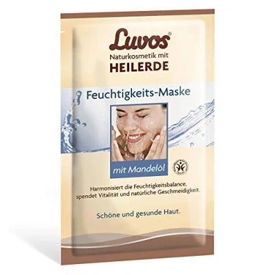 Abbildung von Luvos Crememaske Feuchtigkeit gebrauchsfert.
