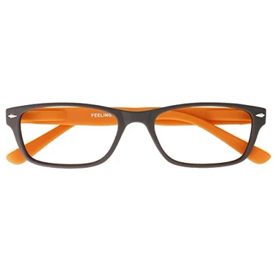 Abbildung von I NEED YOU Lesebrille Feeling, +2.00 Dioptrien, braun orange