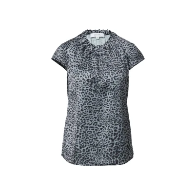 Abbildung von Comma Satinbluse, mit All Over Print