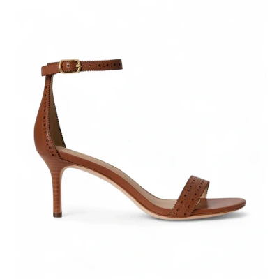 Abbildung von Lauren Ralph Allie Riemensandalette, Damen, Größe: 40, Tan Schuhe