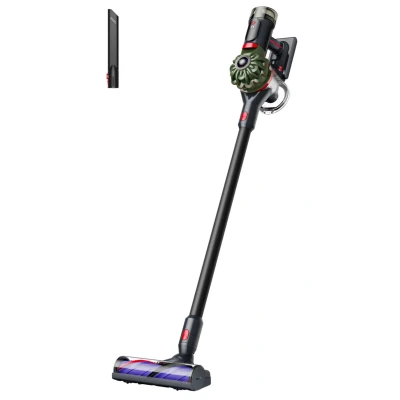 Abbildung von Dyson V8 Cyclone kabelloser Staubsauger, 150 AW, 60 Minuten Laufzeit, Motorbar-Bürste mit Anti-Verhedderungs-Technologie, Kombi-Zubehör 2026