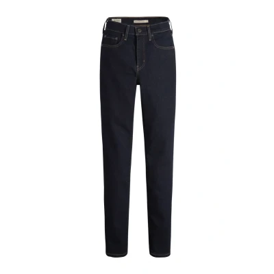 Abbildung von Levi&#039;s 724 HIGH RISE Jeans Slim Fit, Damen, Größe: 33x30, Dark indigo rinse blue