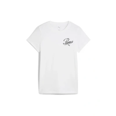 Abbildung von Puma Tshirt print, Damen, Größe: Small, White
