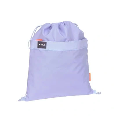 Abbildung von Bold Lässig Kinder Turnbeutel Sportbeutel mit Rucksackfunktion/School String Bag Lavender