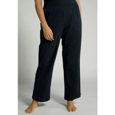 Abbildung von Ulla Popken Nachtwäsche Hose, Damen, Größe: 42/44, Marine