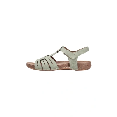 Abbildung von Rieker Damen 61461 Riemchensandalen, Grün, 37 EU