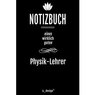 Abbildung von Notizbuch für Physik Lehrer: Originelle Geschenk Idee [120 Seiten gepunktet Punkte Raster blanko Papier]