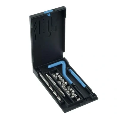 Abbildung von V Coil Gewinde Reparatur Set M16 x 2 Reparatursatz Kit von beschädigten oder abgenutzten Gewinden Mit Kunststoff Kassette
