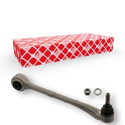Abbildung von FEBI BILSTEIN 11822 Querlenker mit Sicherungsmutter Lager, Trag /Führungsgelenk Vorderachse unten, rechts Aluminium BMW: 7
