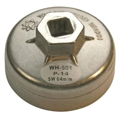 Abbildung von BGS 1042 Ölfilterschlüssel 14 kant Ø 64 mm für Daihatsu, Fiat, Nissan, Toyota