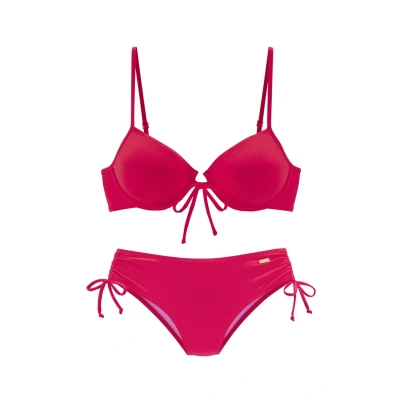 Abbildung von Buffalo SET Bikini, Damen, Größe: 34xD, Neon rot