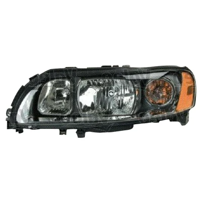 Abbildung von VALEO 043530 Scheinwerfer links H7, H9, W5W, PY21W Halogen transparent mit Abblendlicht für Rechtsverkehr ORIGINAL TEIL Stellmotor LWR