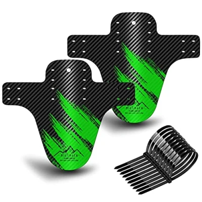 Abbildung von NICEDACK Schutzbleche Mountainbike,Mountainbike Spritzschutz,MTB Vordere und hintere kompatible Mudguard, Fahrrad zubehör MTB Mud Guard fit 20 26 27 27.5&quot; 29 Zoll Fat Bike