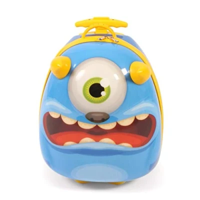 Abbildung von Bayer Chic 2000 395 50 Bouncie Kinder Trolley mit 3D Monster Motiv, Kindergepäck Kindergepäck, 40 cm, 12 Liter,