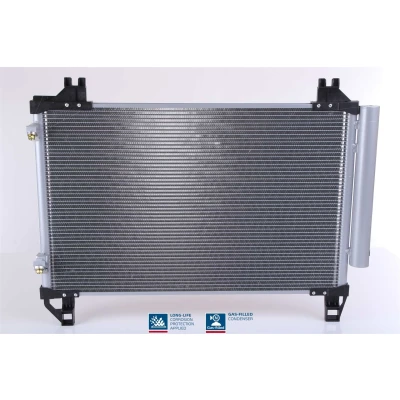 Abbildung von NISSENS 940130 Klimakondensator mit Trockner Aluminium 546 R 134a TOYOTA: Yaris II Hatchback