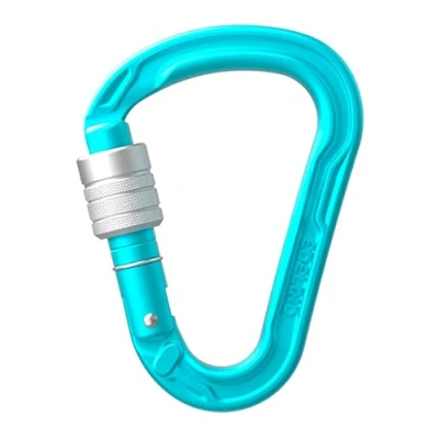 Abbildung von EDELRID Unisex Erwachsene HMS Strike Screw Carabiner, Icemint, one Size
