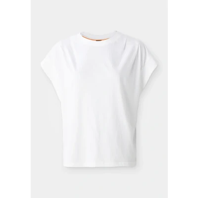 Abbildung von BOSS ORANGE T Shirt »Ecolorado Premium Damenmode«, Relaxed Fit aus Baumwoll Jersey