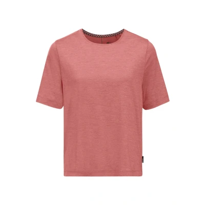 Abbildung von Jack Wolfskin Travel Sport Tshirt, Damen, Größe: XS, Mineral red heather