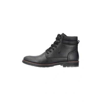 Abbildung von Rieker Herren Schnürstiefelette, Herren, Größe: 43, Schwarz Schuhe