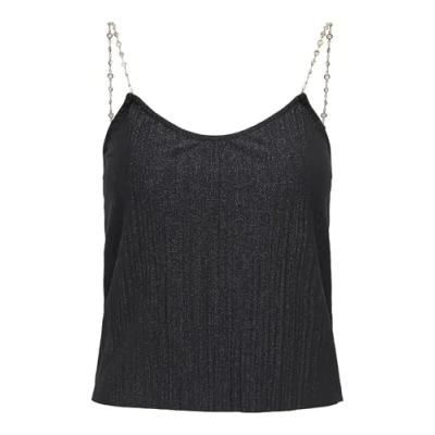 Abbildung von ONLY Onlgail Glitter Top black, Damen, Größe: Large, Black