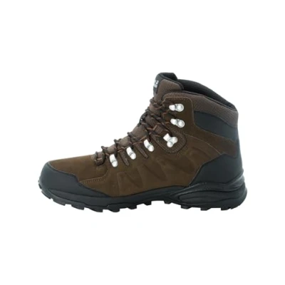 Abbildung von Jack Wolfskin Refugio Texapore MID M Hikingschuh, Herren, Größe: 46, Brown/phantom Schuhe