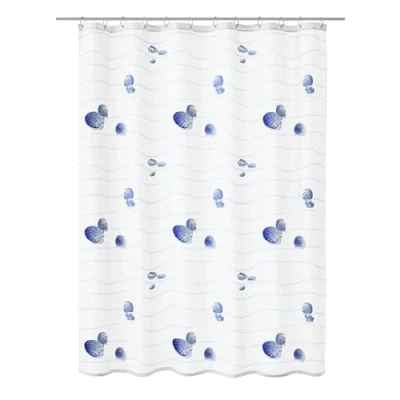 Abbildung von Kleine Wolke 5163700305 Duschvorhang Miami, 180 x 200 cm, blau