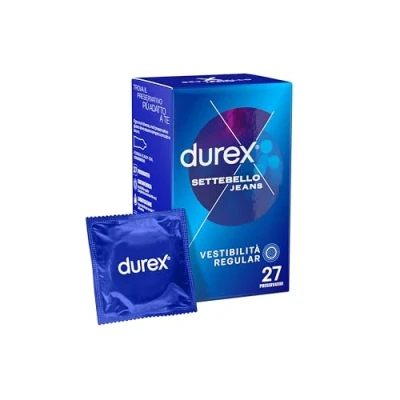 Abbildung von Durex Kondome Jeans, 27 Prophylaktische, Verpackung kann variieren.