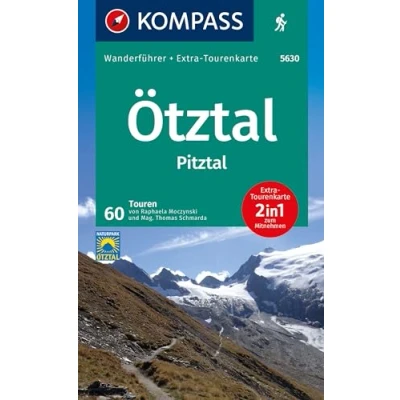 Abbildung von KOMPASS Wanderführer Ötztal, Pitztal, 60 Touren mit Extra Tourenkarte: GPS Daten zum Download
