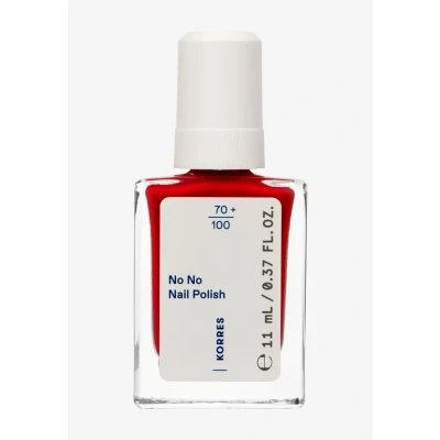 Abbildung von KORRES No Nail Polish 51 True Red veganer 10 Free Nagellack mit Gel Effekt, hoher Deckkraft &amp; brillantem Glanz, splitterfest, 11 ml natürlich gepflegte Nägel ohne Schadstoffe
