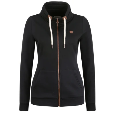 Abbildung von Oxmo Oxvicky Sweatjacke, Damen, Größe: Large, Black