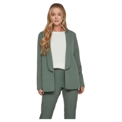 Abbildung von VILA Vivarone OPEN Kurzmantel, Damen, Größe: 42, Duck green