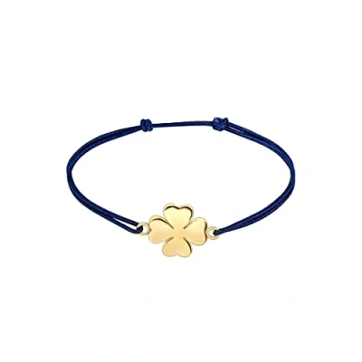 Abbildung von Elli Armkette »Armband Kleeblatt Glück Talisman 925 Silber«