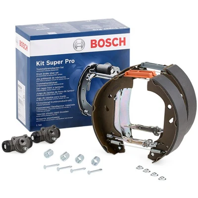Abbildung von BOSCH 0 204 114 112 Bremsensatz, Trommelbremse mit Zubehör, Radbremszylinder FIAT: Scudo I Van, CITROËN: Synergie