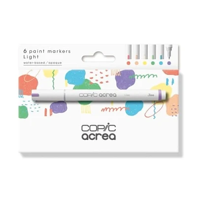 Abbildung von Copic acrea 021, Red Bean, Paint Marker mit wasser und pigmentbasierter Tinte, Strichstärke 0,8 1,2 mm