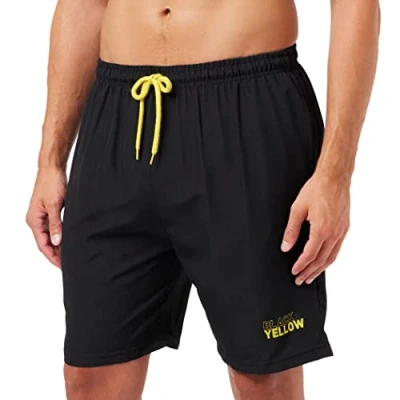 Abbildung von Borussia Dortmund Herren Badehose Black&amp;Yellow Bermudas, Schwarz, 3XL EU