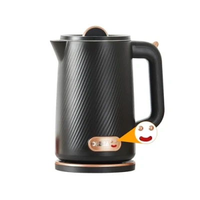 Abbildung von OLEGA Wasserkocher 1500W Schnellaufheizender Elektrischer Teekessel BPA freier 304 Edelstahl mit Automatischer Abschaltung und Trockengehschutz Perfekt für die Familie 1.8L