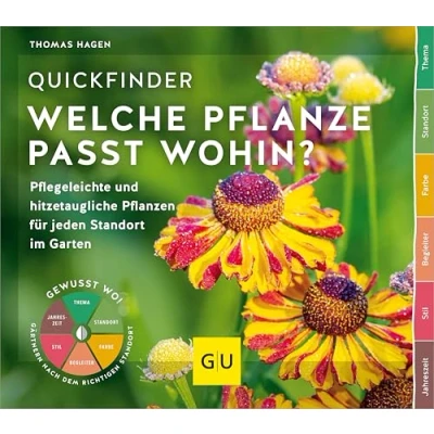 Abbildung von Quickfinder Welche Pflanze passt wohin?: Pflegeleichte &amp; hitzetaugliche Pflanzen für jeden Standort im Garten (GU Gartengestaltung)