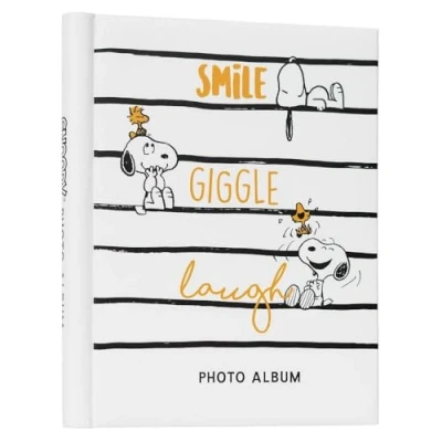 Abbildung von Grupo Erik Fotoalbum zum Selbstgestalten Snoopy Scrapbook Weiße Seiten Klein 24 x 32 cm Photoalbum 30 selbstklebend