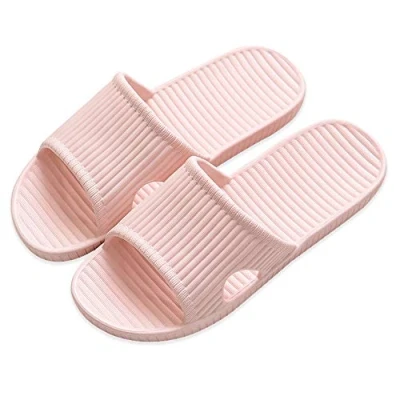 Abbildung von APIKA Frauen Und Männer Anti Rutsch Hausschuhe Innengebrauch Im Freien Bad Sandale Soft Foam Sole Pool Schuhe Haus Heim Rutsche(Rosa,36/37 EU)