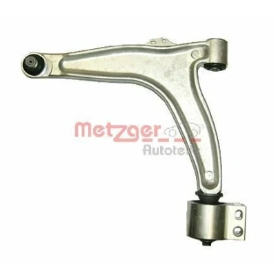 Abbildung von METZGER 58004711 Querlenker KIT + mit Gummilager, Trag /Führungsgelenk Vorderachse links, unten Aluminium OPEL: Signum CC