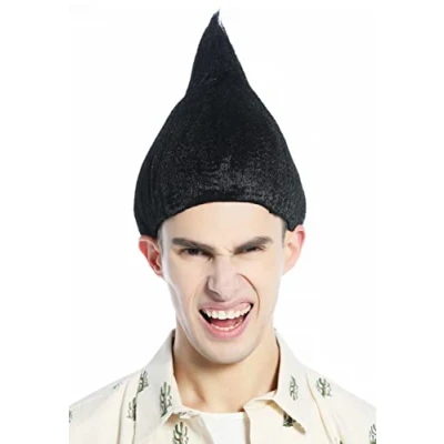 Abbildung von WIG ME UP CW 057 P103 Perücke Damen Herren Karneval Halloween schwarz toupiert Troll Puck