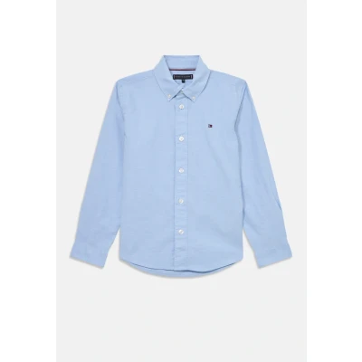 Abbildung von Tommy Hilfiger Langarmhemd »FLAG OXFORD SHIRT LS«, mit Logostickerei