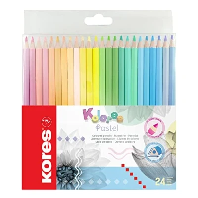 Abbildung von Kores Kolores 24 Pastellfarbstifte