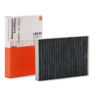 Abbildung von MAHLE ORIGINAL LAK 93 Innenraumfilter Aktivkohlefilter 297,5, 300,0, 300 204 30,0, 31,0 AUDI: A4 B6 Saloon, Allroad C5, A6 C5 Avant, SEAT: Exeo ST