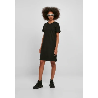 Abbildung von Urban Classics Ladies Recycled Cotton BOXY TEE Dress Jerseykleid, Damen, Größe: Medium, Black