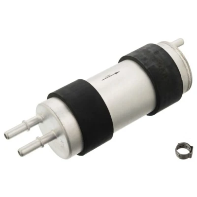 Abbildung von FEBI BILSTEIN 100369 Kraftstofffilter Leitungsfilter mit Druckregler BMW: 7