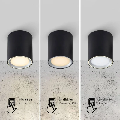 Abbildung von Nordlux LED Deckenspot »Fallon«, 1 flammig, Leuchtmittel Board fest integriert, Deckenleuchte, Deckenlampe