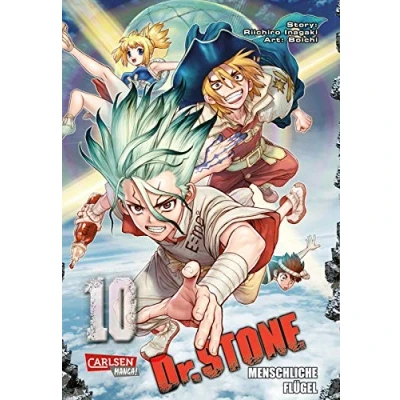 Abbildung von Dr. Stone 10: Verrückte Abenteuer, Action und Wissenschaft!